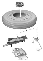 3. Lift the trunk cargo cover, and remove