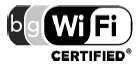 The Wi-Fi CERTIFIED Logo is a