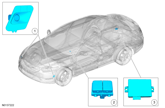 Ford Taurus. Instrumentation and Warning Systems