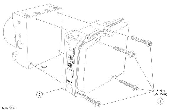 Ford Taurus. Brake System