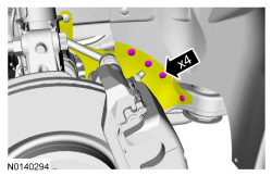 Ford Taurus. Brake System