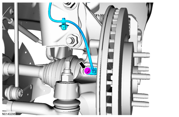 Ford Taurus. Brake System