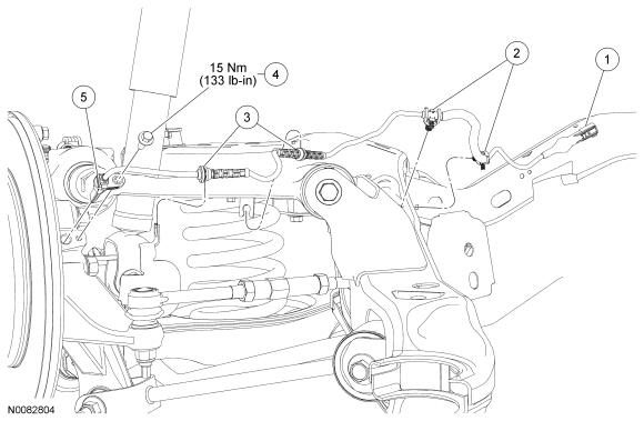 Ford Taurus. Brake System