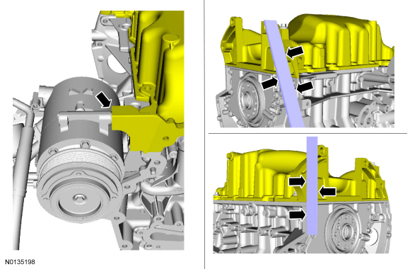 Ford Taurus. Engine