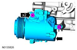 Ford Taurus. Engine