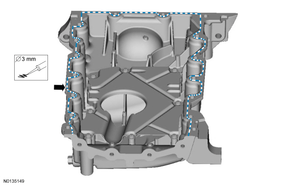 Ford Taurus. Engine