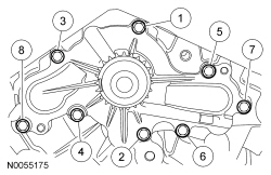 Ford Taurus. Engine