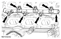 Ford Taurus. Engine