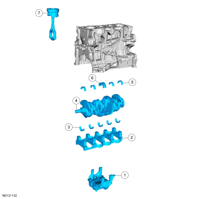 Ford Taurus. Engine