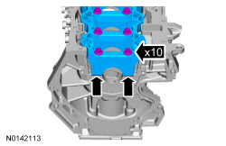 Ford Taurus. Engine