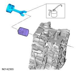 Ford Taurus. Engine