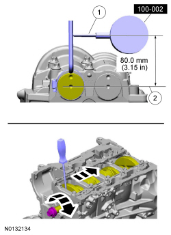 Ford Taurus. Engine