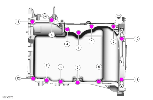 Ford Taurus. Engine