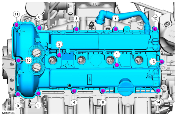 Ford Taurus. Engine