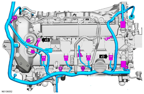 Ford Taurus. Engine