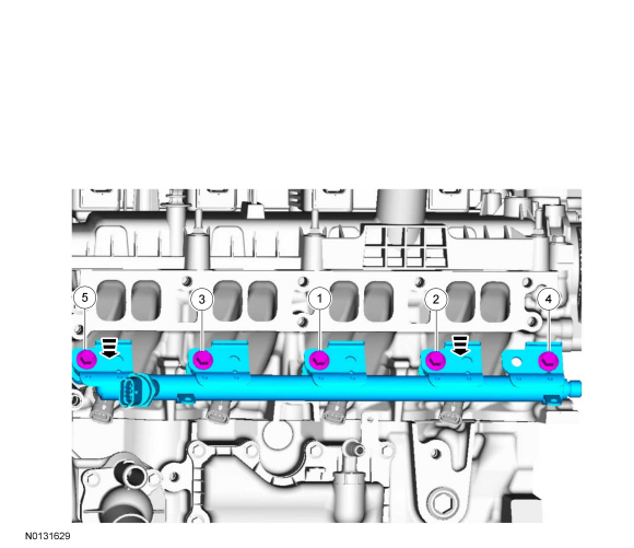 Ford Taurus. Engine