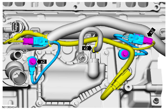 Ford Taurus. Engine