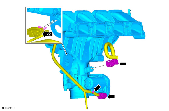 Ford Taurus. Engine