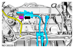 Ford Taurus. Engine