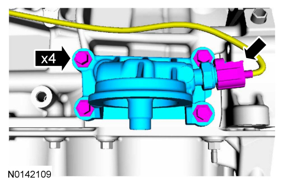 Ford Taurus. Engine