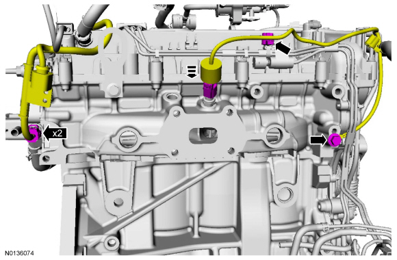 Ford Taurus. Engine