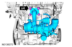 Ford Taurus. Engine