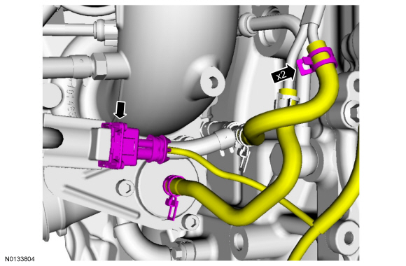 Ford Taurus. Engine