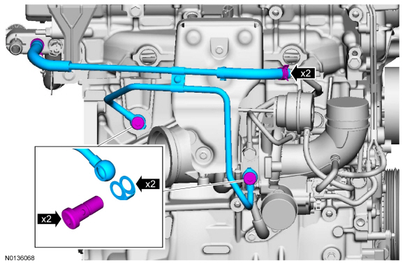 Ford Taurus. Engine