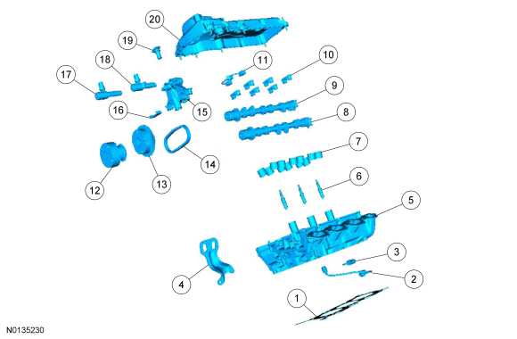 Ford Taurus. Engine