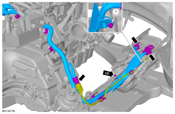 Ford Taurus. Battery and Charging System