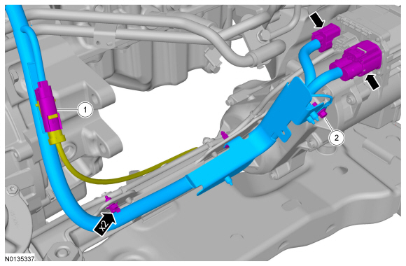 Ford Taurus. Battery and Charging System