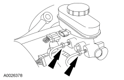 Ford Taurus. Brake System