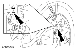 Ford Taurus. Brake System