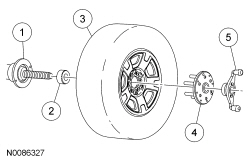 Ford Taurus. Suspension