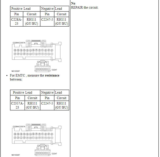 Ford Taurus. Climate Control System