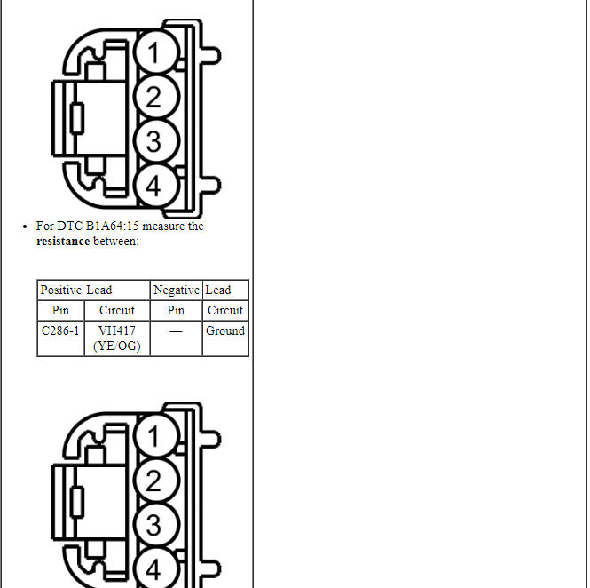 Ford Taurus. Climate Control System