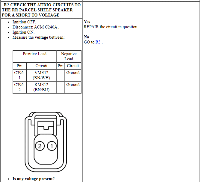 Ford Taurus. Audio Systems