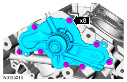 Ford Taurus. Engine