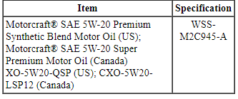 Ford Taurus. Engine