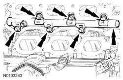 Ford Taurus. Engine