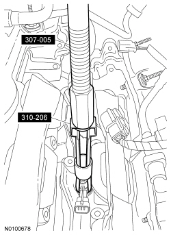 Ford Taurus. Engine