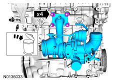 Ford Taurus. Engine