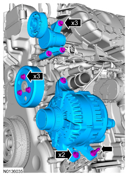 Ford Taurus. Engine