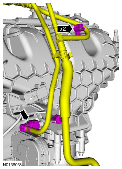 Ford Taurus. Engine