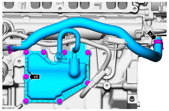 Ford Taurus. Engine