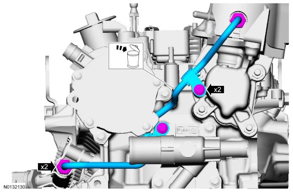 Ford Taurus. Engine