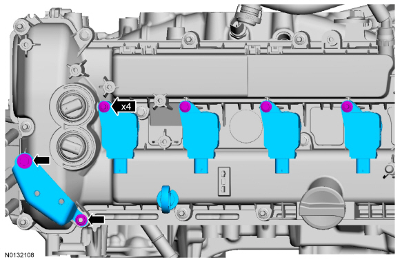 Ford Taurus. Engine