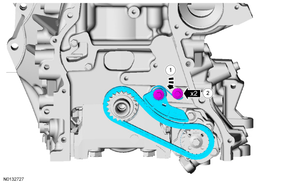 Ford Taurus. Engine