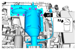 Ford Taurus. Engine