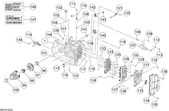 Ford Taurus. Automatic Transmission